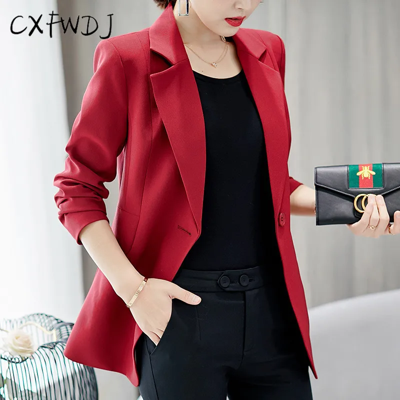 Autumn Women Blazer Suits Office Female Long sleeve New