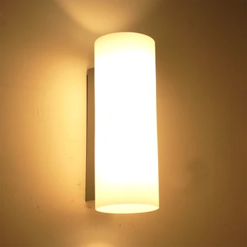 

2015 Modern Brief Wall Sconce Glass Bed Light Reading E14 Led Living Room Parede Wall Lights For Home Mirror Apliques Pared New