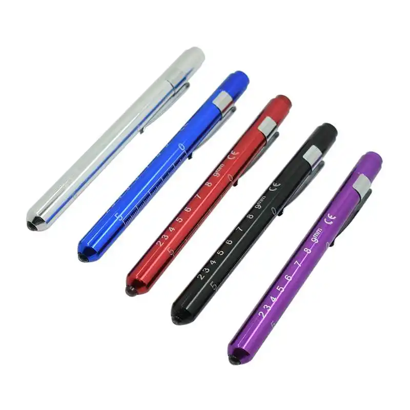 

Doctors Clinical Light LED Flashlight Mouth Ear Care Inspection Lamp Medical Pen Light Using AAA Battery