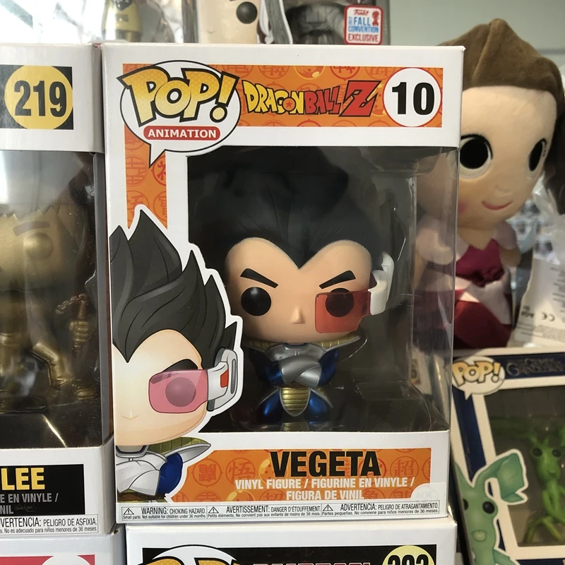 Эксклюзивный FUNKO POP официальный аминовый Жемчуг дракона Z металлик Вегета