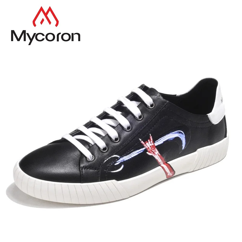 

MYCORON New Men Boots Male Breathable Shoes Brand Designer Men Low To Help The Trend Casual Shoes Men Sapatenis Masculino