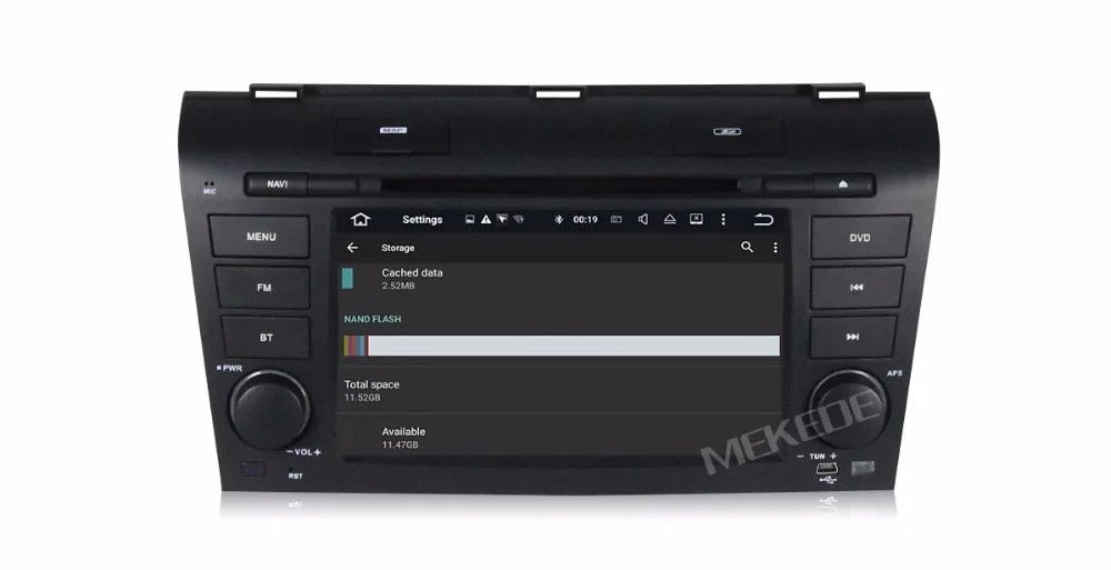 Flash Deal MEKEDE M518 7inch 2din Quad core pure android 7.1 car radio car gps dvd player for Mazda 3 2003-2009 support google playstore 13