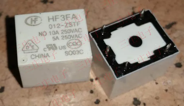 Реле hf3fa характеристики