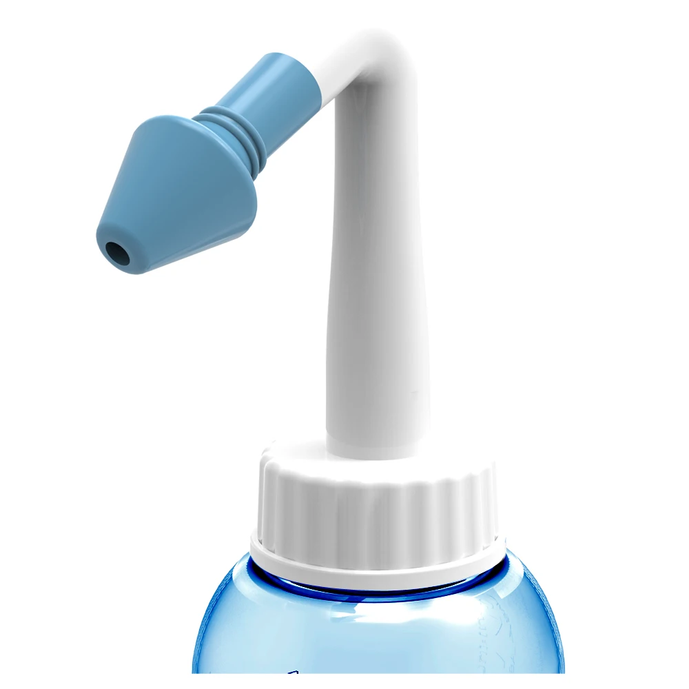 Waterpulse 500 мл Ёмкость носовые краску очиститель Портативный носовые мыть бутылки для полива и орошения изделие, не вызывает аллергии рельеф краску промыватель для Носа носа уход