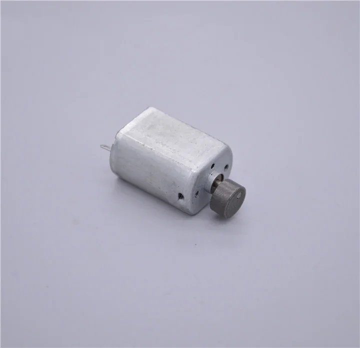 FF130 Vibration Motor DC 12V 5000RPM With Black Plastic Shell Massager Machines