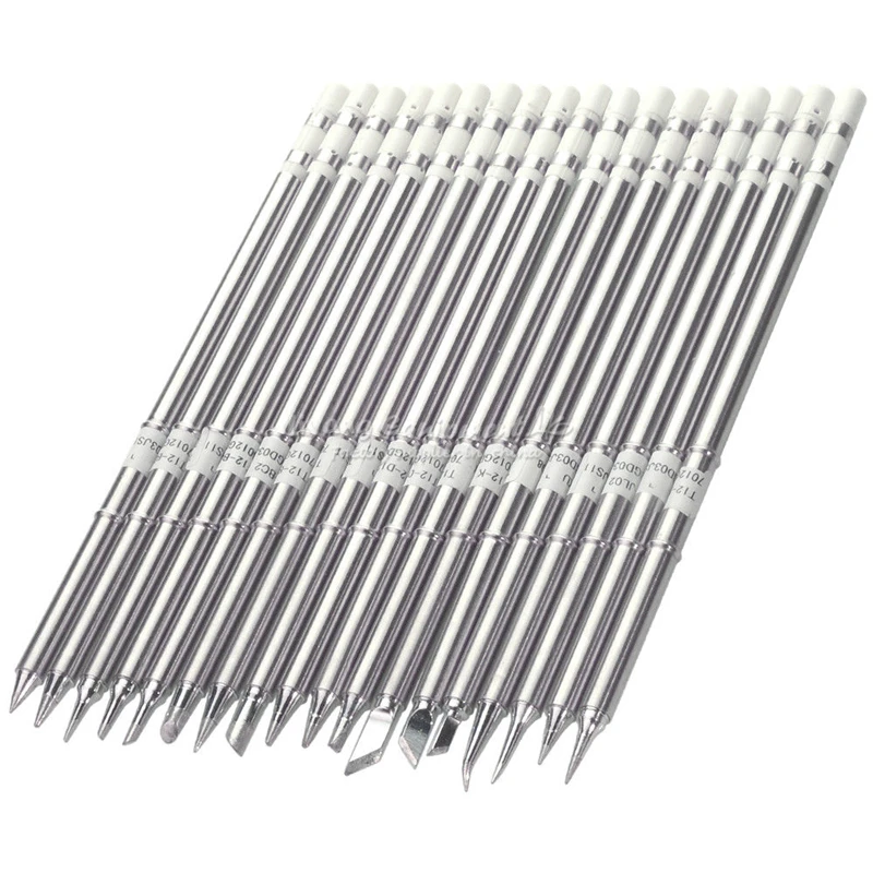

T12 Series Soldering Solder Iron Tips For Hakko FX951 STC AND STM32 OLED Soldering Station