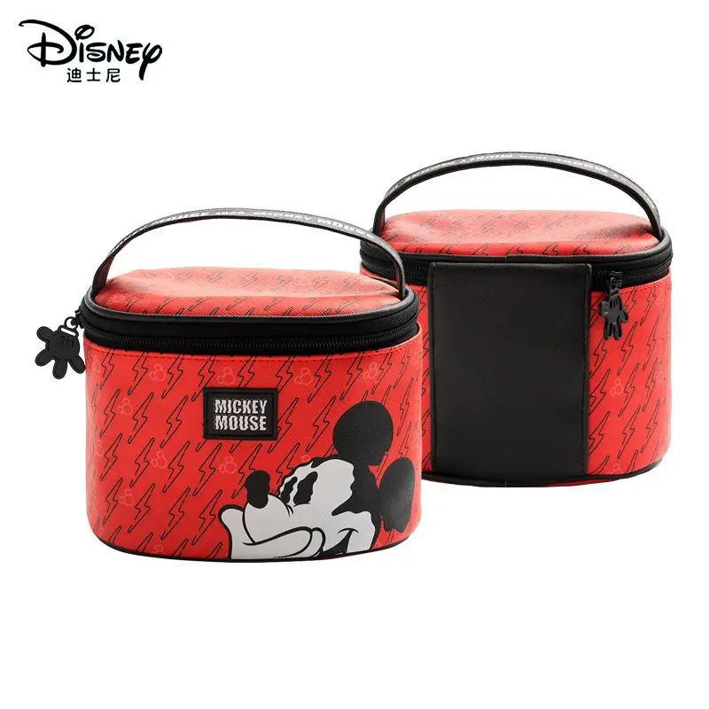  Disney Mickey Mouse portable cosmetic bags make up bag multi-purpose storage coin PU purse cartoon 