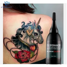 7 цветов набор чернил для татуировки растение природа цвет пигмент татуировки профессиональные чернила Перманентный макияж для бровей чернила для микроблейдинга бровей Татуировка