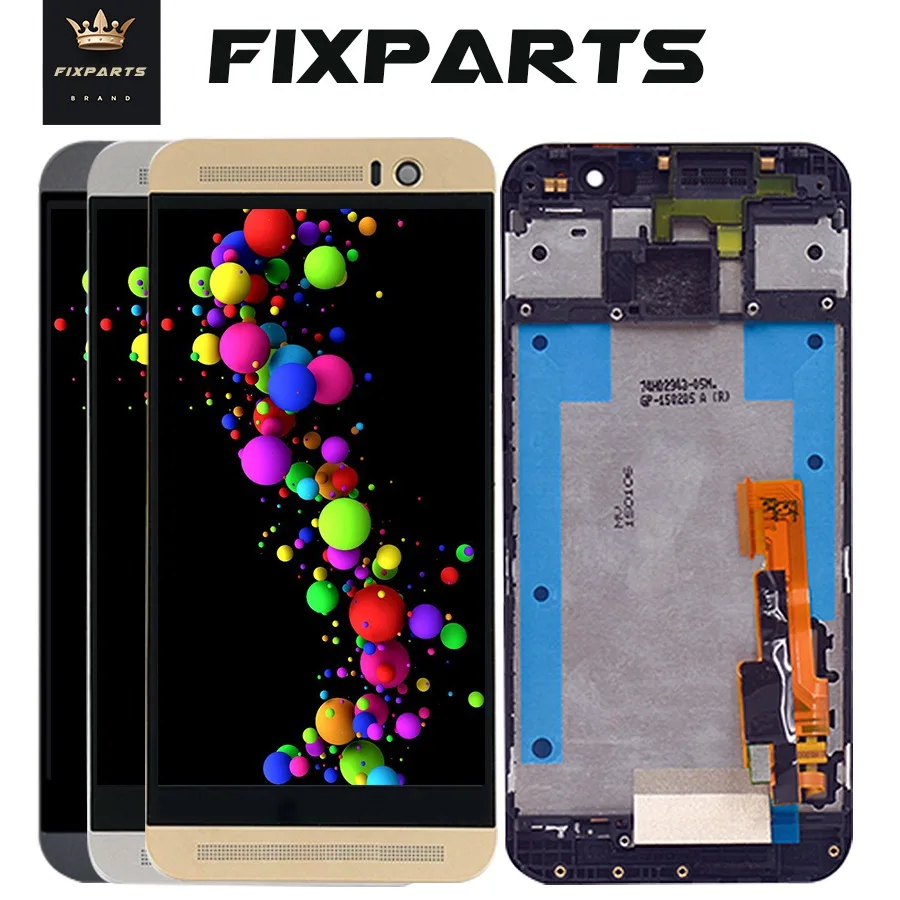 100% тест 5 0 &quotдля HTC ONE M9 LCD сенсорный экран с рамкой дисплей дигитайзер сборка
