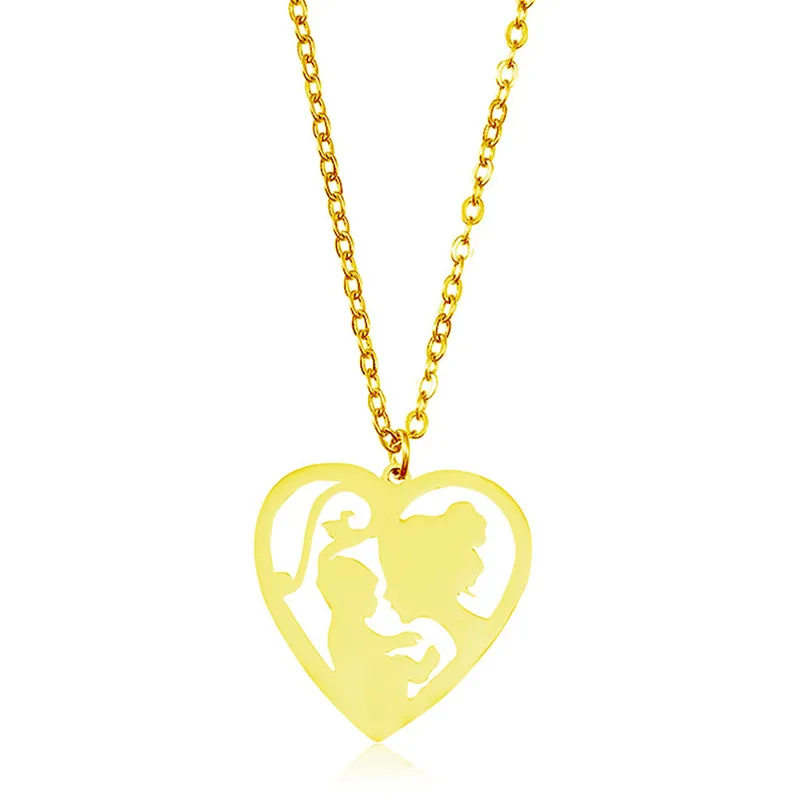 Wholesale-Mother-and-Baby-Necklace-Trendy-Style-Stainless-Steel-Mother-s-Day-Pendant-Necklace-Jewellery-Mother (3)