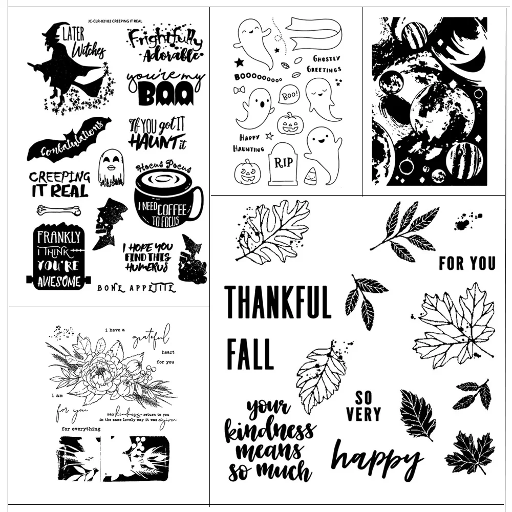 

A group of happy elves Transparent Clear Stamps For DIY Scrapbooking Album Card Making DIY Decoration Making Emobssing Stencil