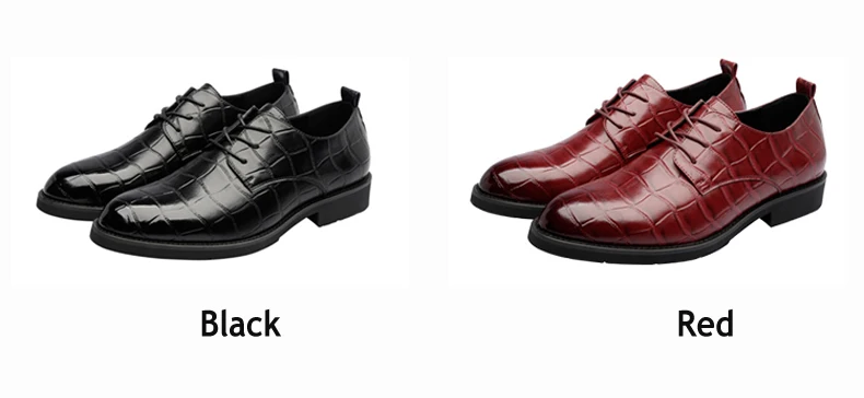 Men's Casual Shoe Oxfords Office Lace-Up Mens Shoes Casual Mens Dress Shoes Wedding Oxford Shoes' For Men Black Plus Size 11 45 (7)