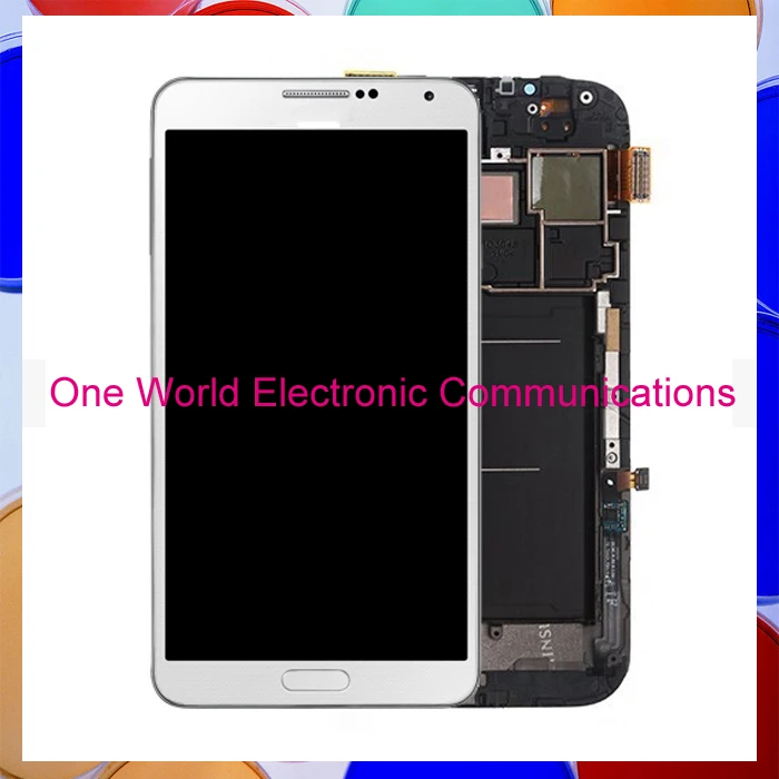 

10Pcs Original For Samsung Galaxy Note 2 N7100 N7102 N7105 I317 T889 Display LCD Touch Screen Digitizer Complete Assembly+Frame
