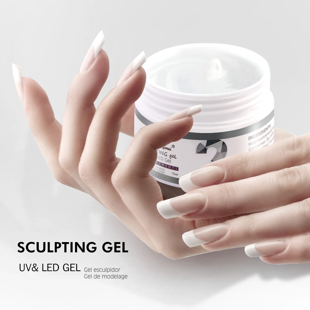 

Fengshangmei UV Builder Gel Nail Polish Long Nail Building Varnish Constructor Camouflage Nail Art Design Vernis Gel Extension