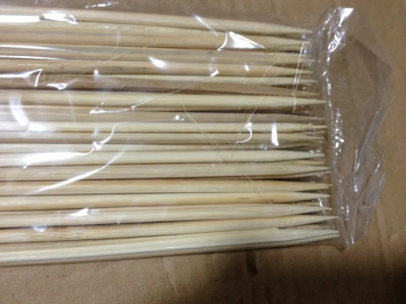 5000pcs 4mm*35cm tornado potato bamboo sticks/ BBQ bamboo stick/ Candy stickers/bamboo skewers /DIY craft accessories