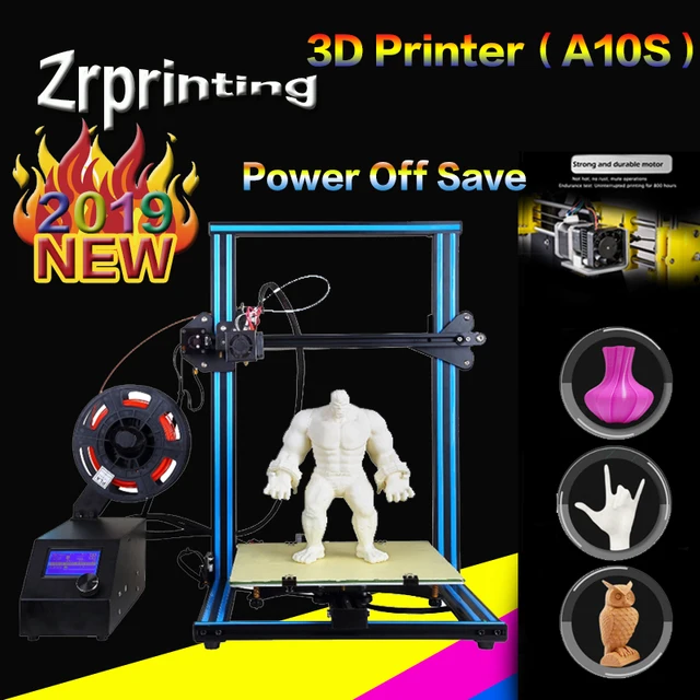Cheap A10S 3D Printer - Upgrade Dual Z Rod axis - DIY Desktop Kit - With PLA Filament 3d printer stereo printer Cheap A10S 3D Printer - Upgrade Dual Z Rod axis - DIY Desktop Kit - With PLA Filament 3d printer stereo printer