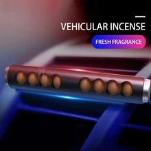 Автомобильный освежитель воздуха Авто выход духи вентиляторный освежитель воздуха в автомобиле клипса кондиционирования воздуха деревянные бусины твердые духи