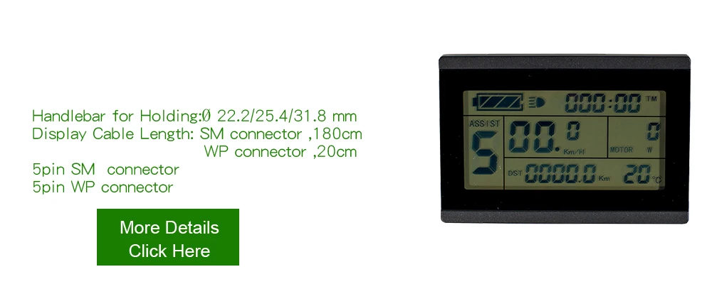 Clearance okfeet KT kunteng Display  Ebike Kit 24V 36V 48V 72V Intelligent Control Panel LCD5 3 6 7 8H LED880  Parts KT 3