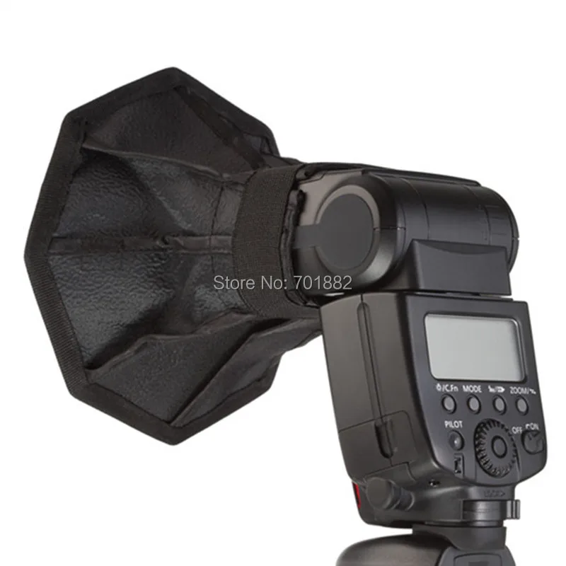 Flash Diffuser Mini Octagon Speedlite flash Softbox (2)