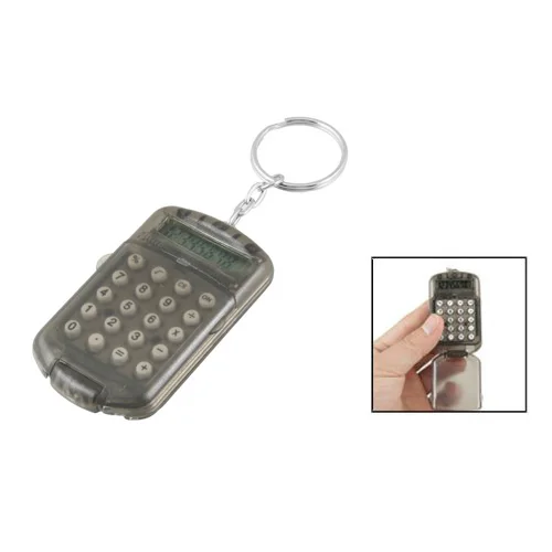 GTFS Hot New Gray Hard Plastic Casing 8 Digits Electronic Mini font b Calculator b font