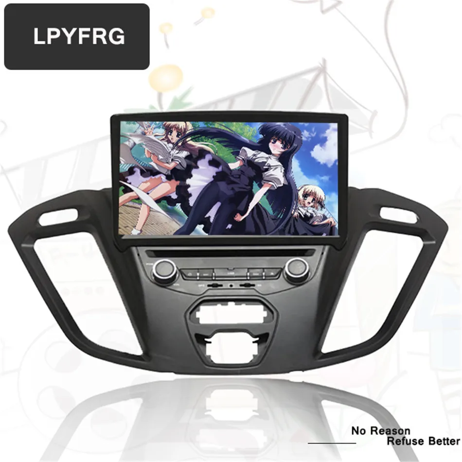 For Ford Transit Custom 2013 2014 2015-17 Car Radio CD DVD Video Player GPS Navigation Sat Nav Audi