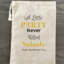 Пользовательские маленькие вечерние девичник похмелье свадебный душ восстановление выживания комплект подарок на свадьбу сумки вечерние мешки для конфет