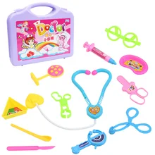 Детское моделирование маленький Набор доктора интеллектуальное переносное медицинское устройство комбинация забавная игрушка ролевые игры для детей GF75