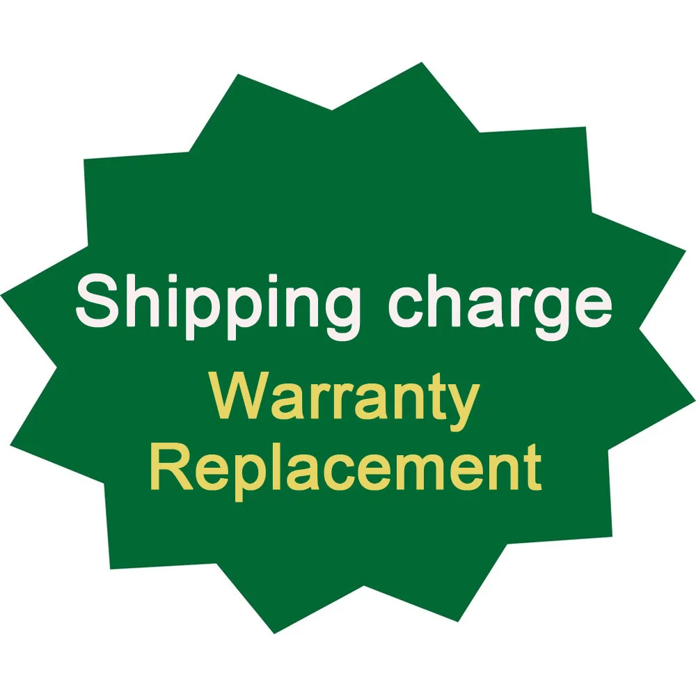 

Post mail for warranty and for replacement or for payment return