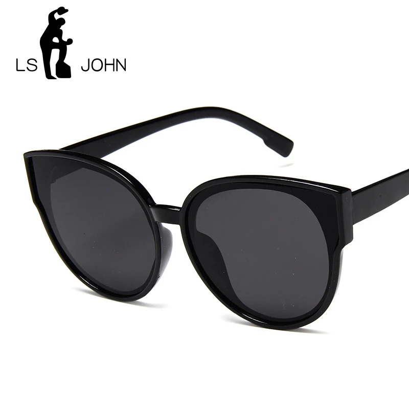 LS JOHN Vintage Sunglasses Women Cat Eye Sunglasses Sexy Summer Red Sun Glasses for Female Brand Designer Eyewear UV400