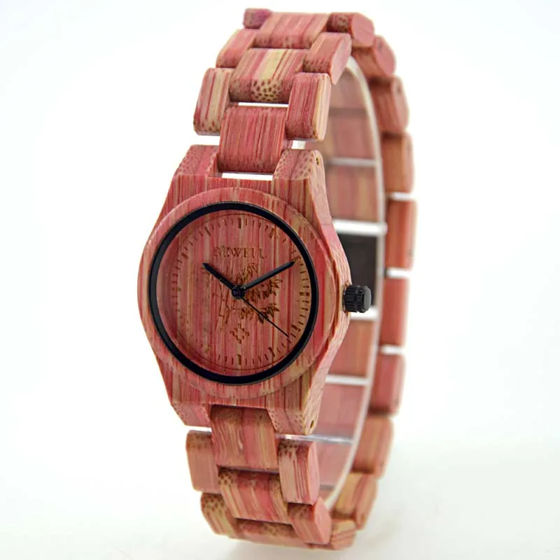 BEWELL WOODEN WATCH