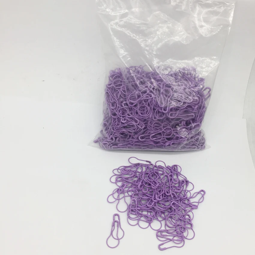 

500pcs Copper Knitting Crochet Locking Stitch Markers Latch Knitting Tools Needle Clip Crafts