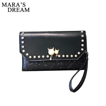 

Mara's Dream 2018 Small Flap Bag Mini Women Messenger Bags Rivets PU Leather Crossbody Hasp Shoulder Bags Handbag Purses Bag New