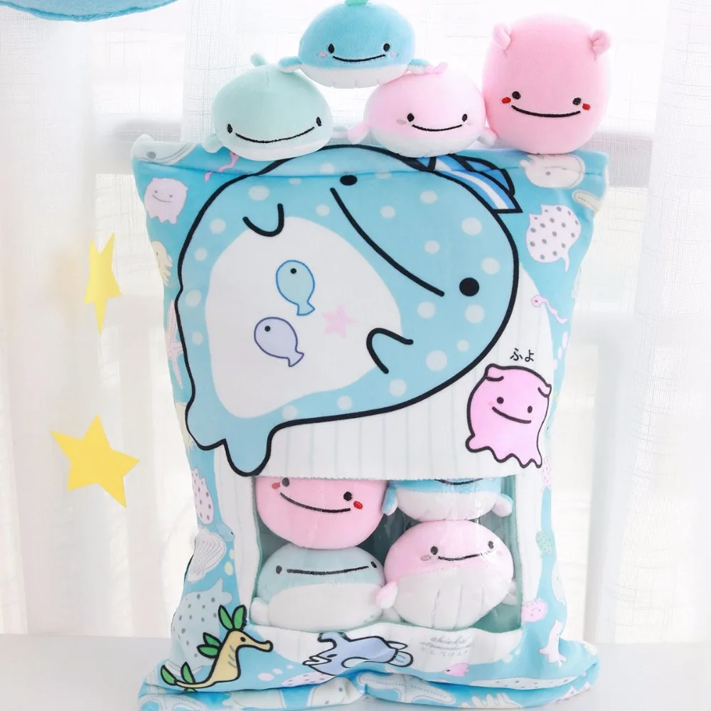 Мультяшная угловая плюшевая подушка Sumikko Gurashi игрушки для детей в подарок