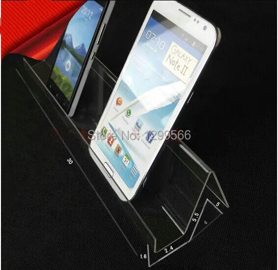 10pcs Free shipping Multi purpose Clear Acrylic long shelf