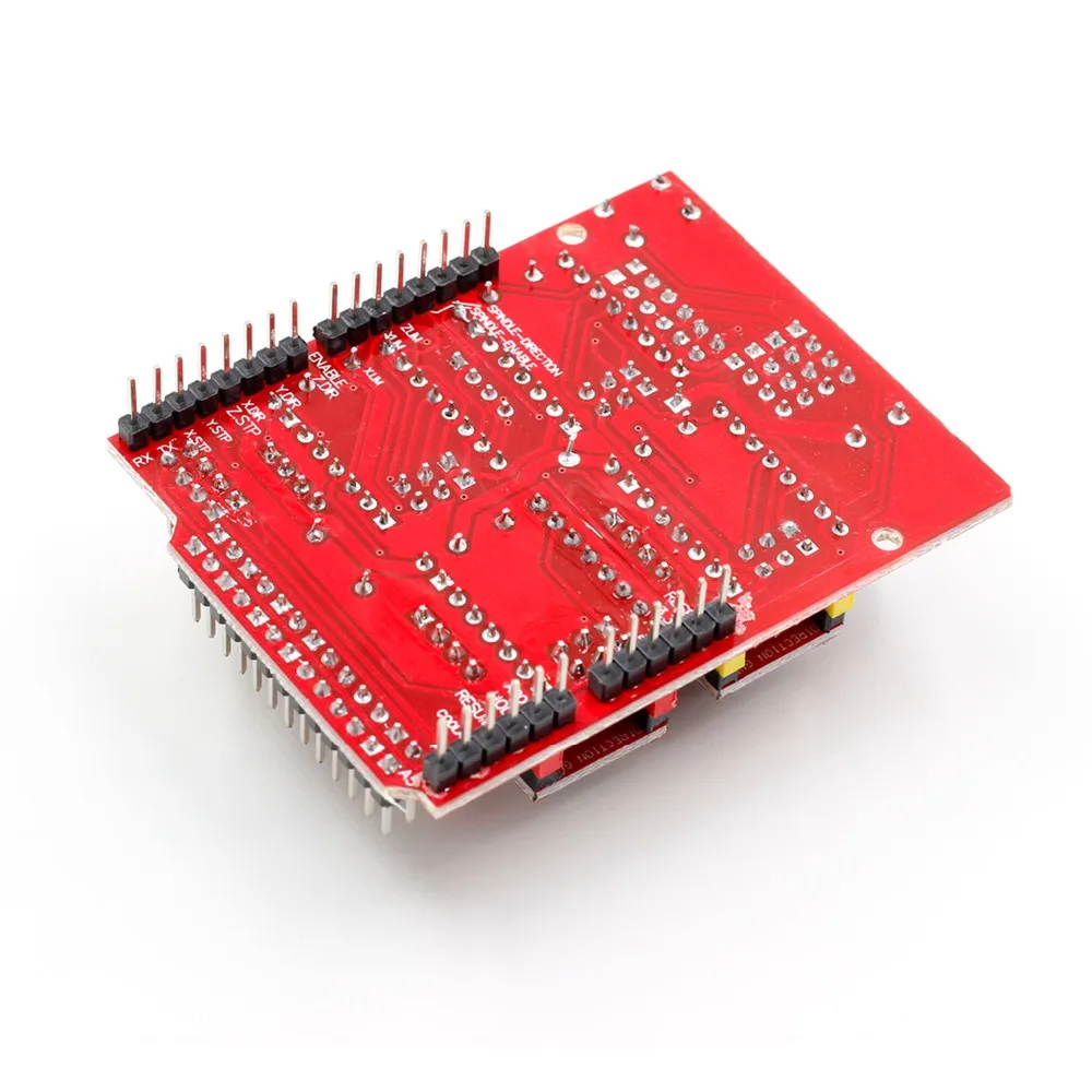  cnc shield v3 engraving machine 3D Printer+ 4pcs A4988 driver expansion board UNO R3 with USB cable