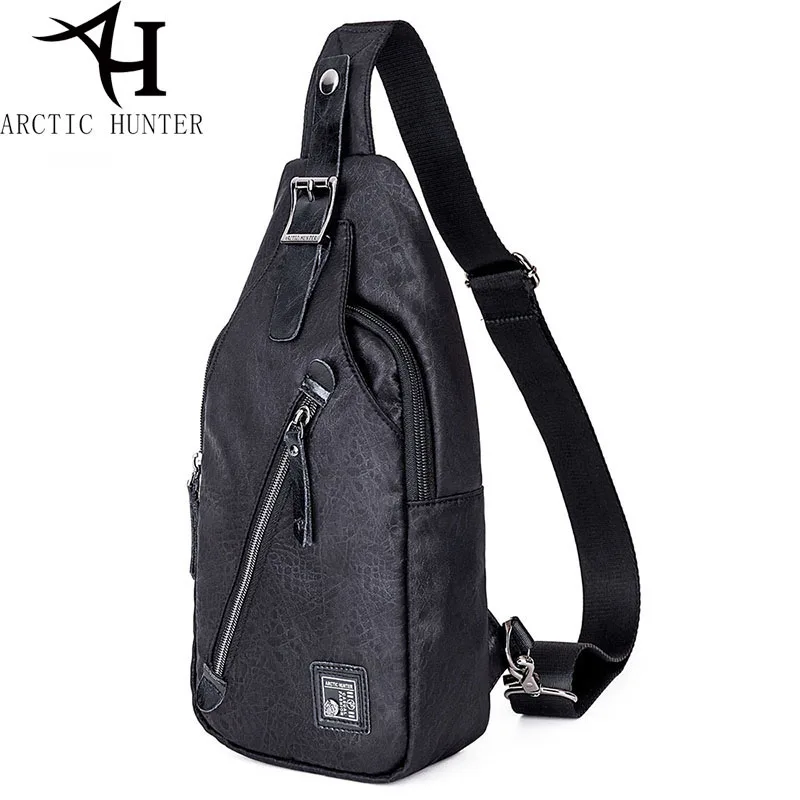 ARCTIC HUNTER designer handbags high quality chest bag male travel vintage Messenger Crossbody ...