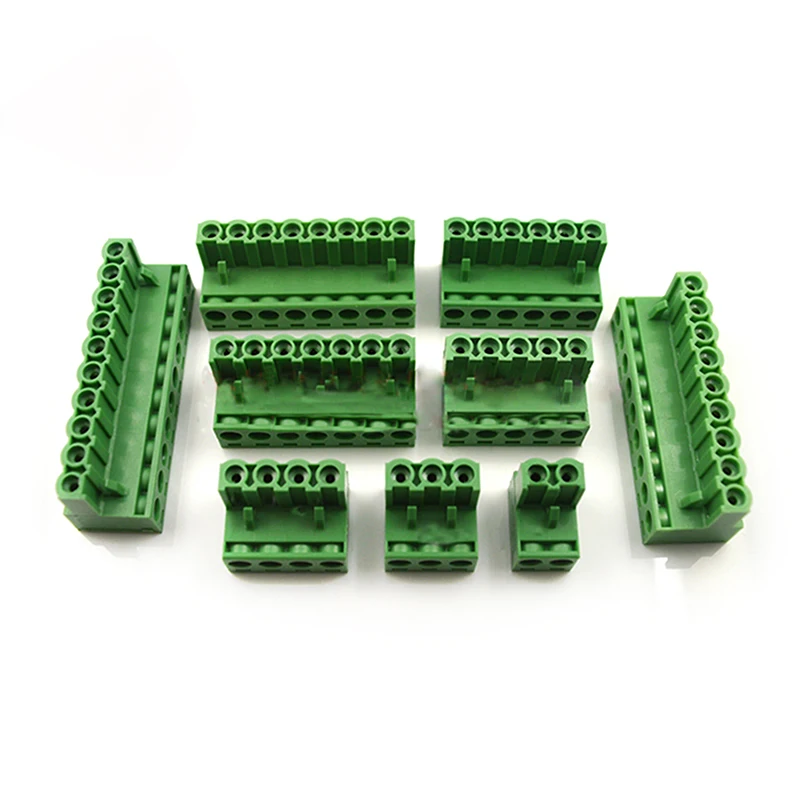 10pcs 2EDGK-5.08mm Connector 5.08mm Pitch PCB Plug-in Terminal Block 5.08 Male and Female On The Plug Terminal