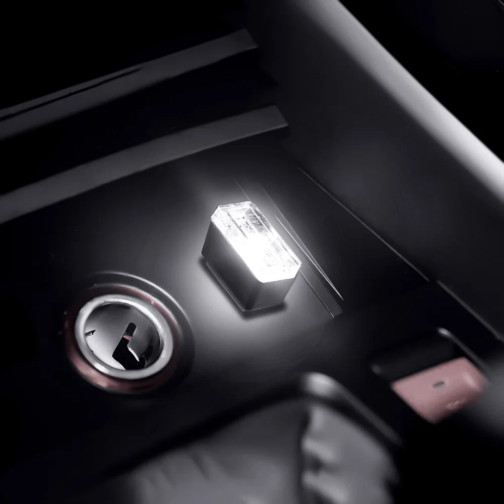 Светодиодный светильник для салона автомобиля, аксессуары, наклейка для Kia Rio K2 3 Ceed Sportage Sorento Cerato, подлокотник Soul Picanto Optima