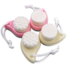 ABS Ручка Очищающая щетка для лица лицо поры глубокое очищение массажный отшелушиватель очиститель для лица Уход за кожей очищающие инструменты 50 шт