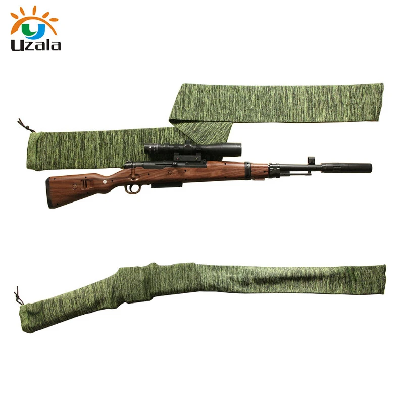 

Airsoft Rifle rope Knit Holsters Long 54" 140*10cm Gun Sock Protector Cover Bag Moistureproof Storage Hunting Bags