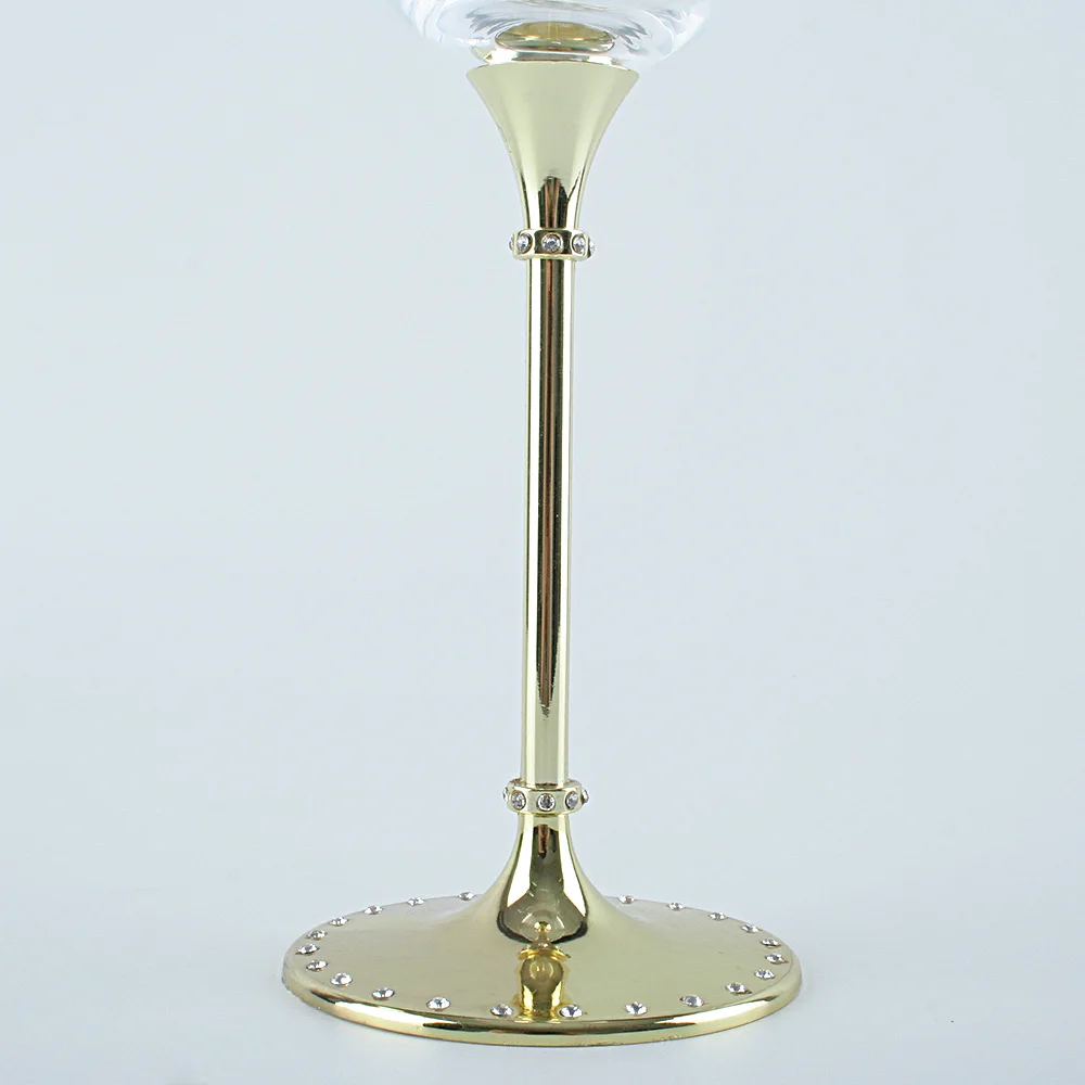 Свадебные стеклянные персонализированные флейты для шампанского Хрустальные Вечерние поджарочные бокалы Хрустальное шампанское Рождественское украшение из стекла