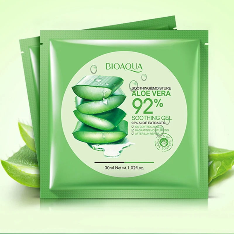 bioaqua aloe vera gel mask wrapped mask bioaqua aloe vera gel mask wrapped mask