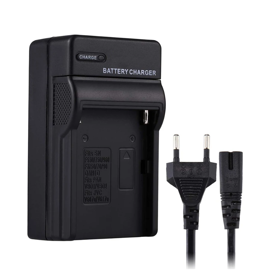 

SANGER NP-F970 Battery Charger For Sony NP-FM500H NP-FM70 NP-FM90 BC-VM50 NP-F550 NP-F750 NP-FM50 QM71D QM91D EU Plug Charging