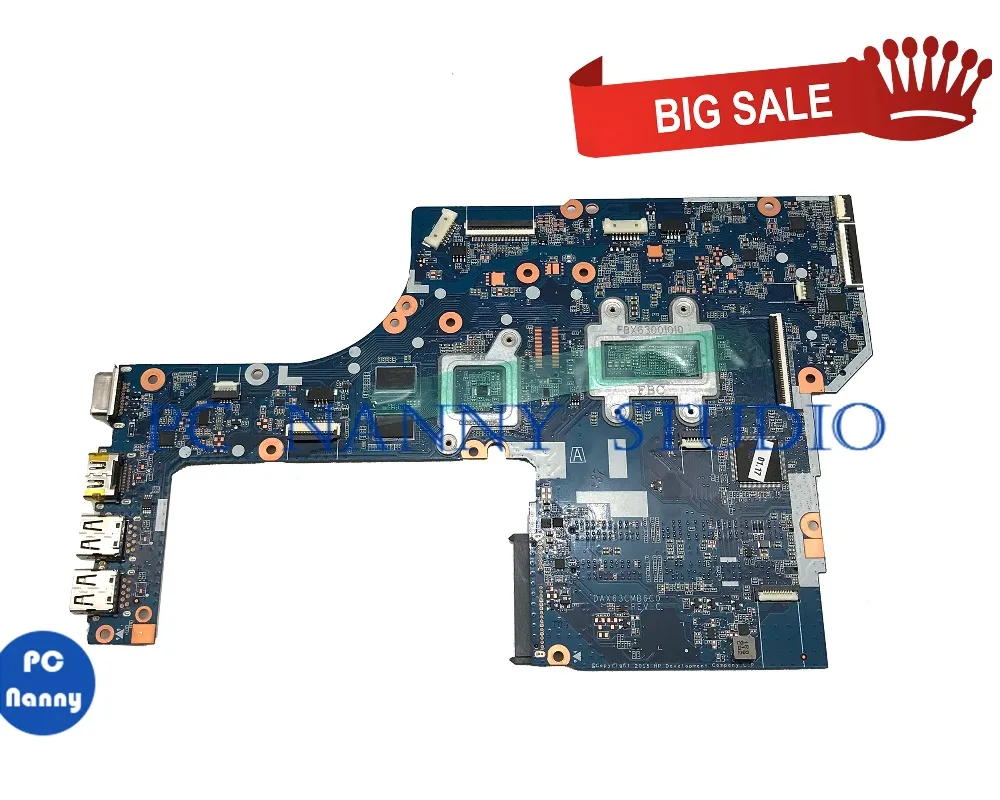  PCNANNY 855565-601 For HP Probook 450 G3 laptop motherboard PDAX63CMB6C0 I7-6500U DDR4 tested