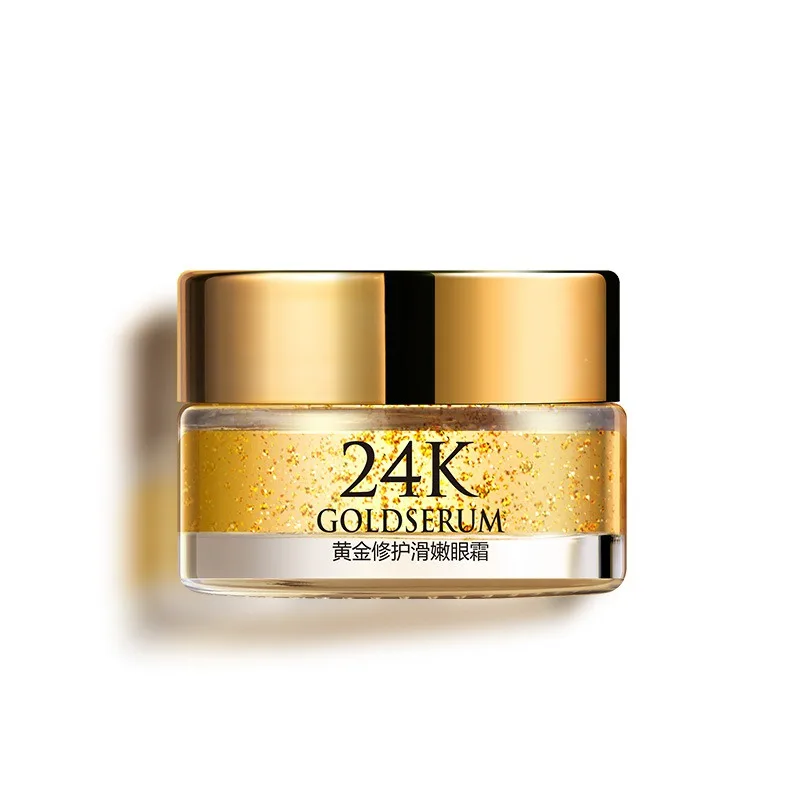 

Hot 24K Gold Hyaluronic Acid Eye Serum Anti-Wrinkle Remover Dark Circles Eye Cream Against Puffiness Anti Aging Instantly