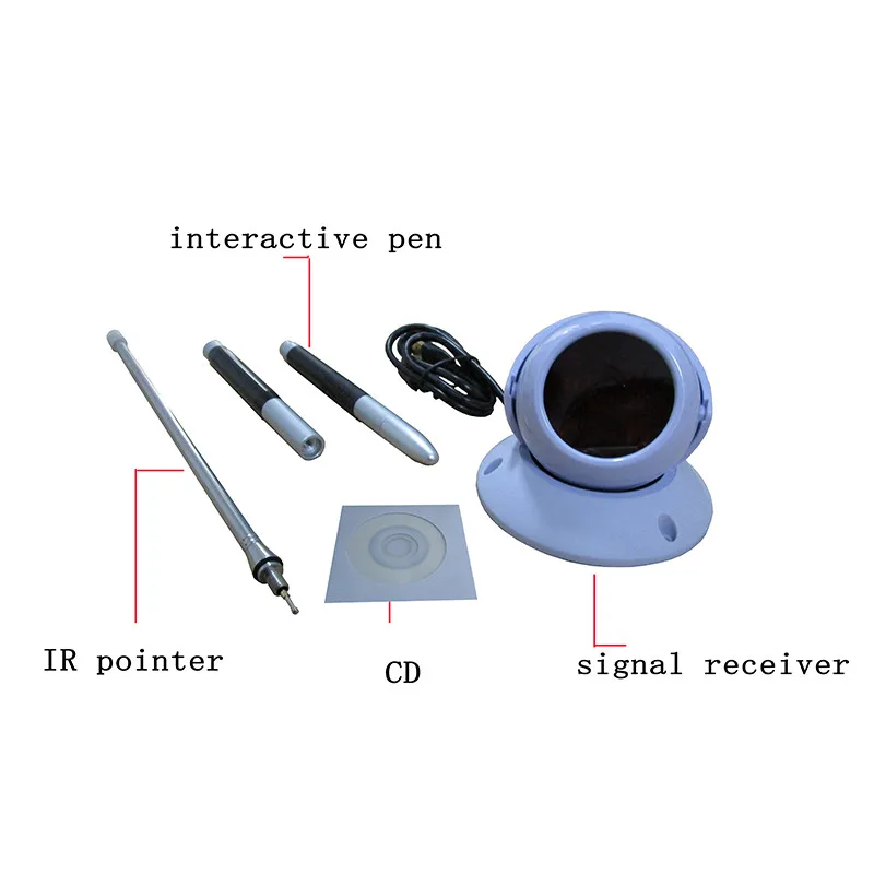 Школьный поставщик портативная белая доска инфракрасная интерактивная доска с двумя ручками для microsoft Windows xp 7 vista OS