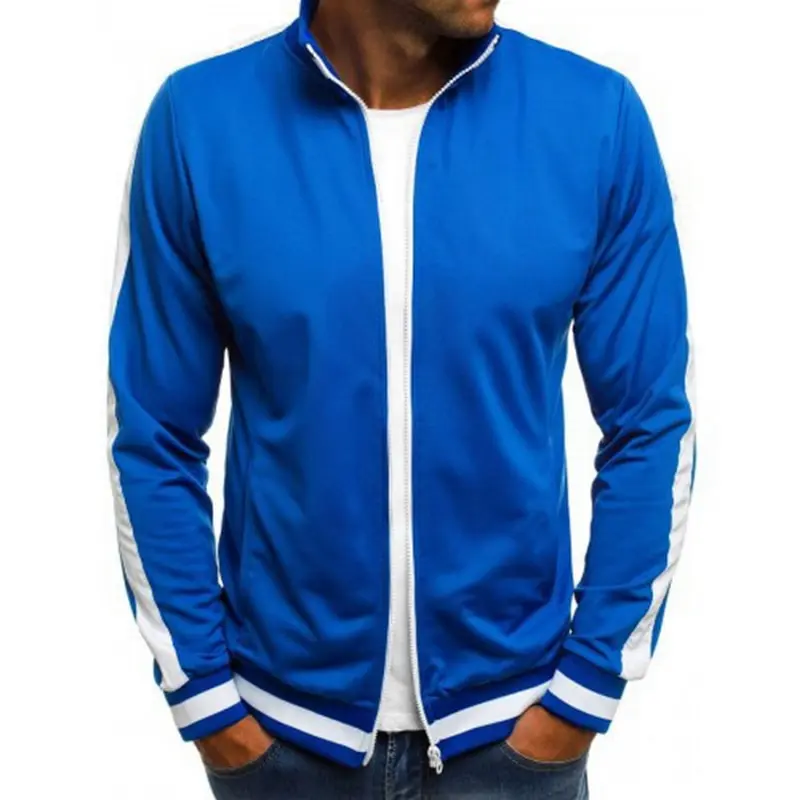 

HEFLASHOR 2019 Men spring Jacket Casual Striped Sportwear Long sleeve coat Streetwear Autumn Coat Baseball jacket heren colberts