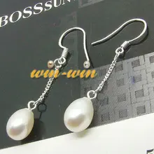 Модный речной жемчуг серьги ювелирные изделия Уникальные/красивые/Очаровательная серьга 36 пар/лот