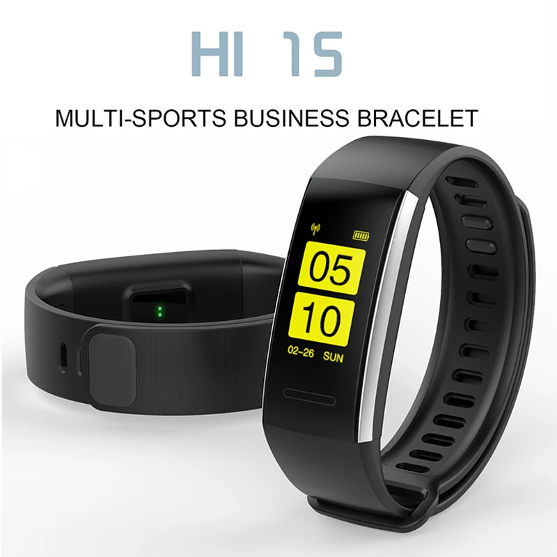 

Health Monitoring Bracelet Wristband Fitness Message Time SmartBand SmartWatch for Huawei P20 Lite P30 Pro P10 Mobile Accessory