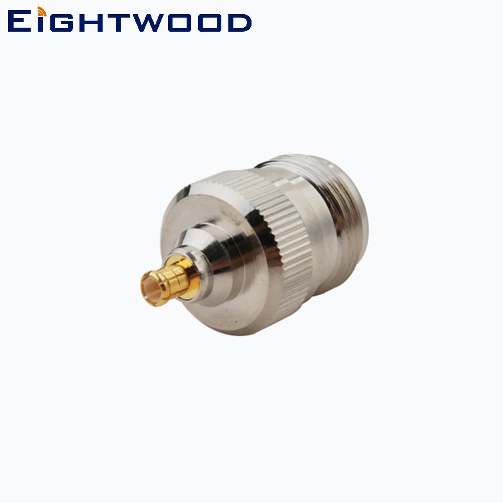 Eightwood 5 шт. коаксиальный адаптер MCX на N RF штекер гнездо радиочастотный разъем